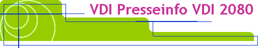  VDI Presseinfo VDI 2080 