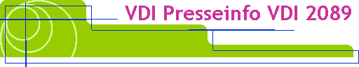  VDI Presseinfo VDI 2089 